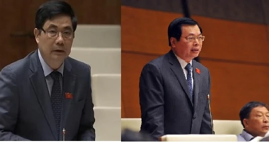 Bộ trưởng Bộ Nông nghiệp và Phát triển nông thôn và Bộ trưởng Bộ Công Thương trả lời chất vấn ngày 16/11