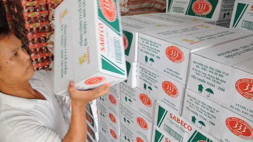 Bia 333, một sản phẩm của Sabeco