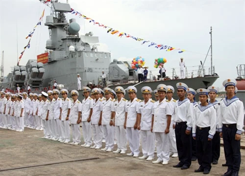 Hải quân Việt Nam có thêm 2 chiến hạm hiện đại. Ảnh Qdnd.vn 