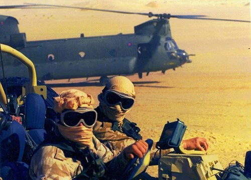 Đặc nhiệm Anh SAS thời gian qua đã sang Trung Đông truy lùng sát thủ "John thánh chiến" của IS - Ảnh: Bộ Quốc phòng Anh