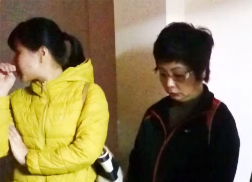 Bà Châu Thị Thu Nga khi bị bắt 