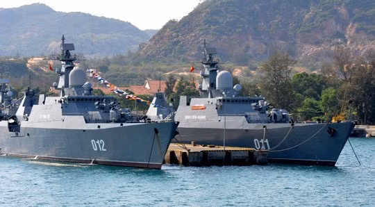 Cặp chiến hạm Gepard đầu tiên của hải quân Việt Nam