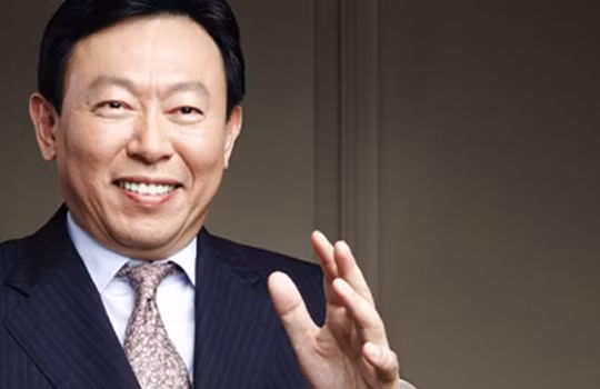 Chủ tịch tập đoàn Lotte Shin Dong-bin. Ảnh: Newsworld