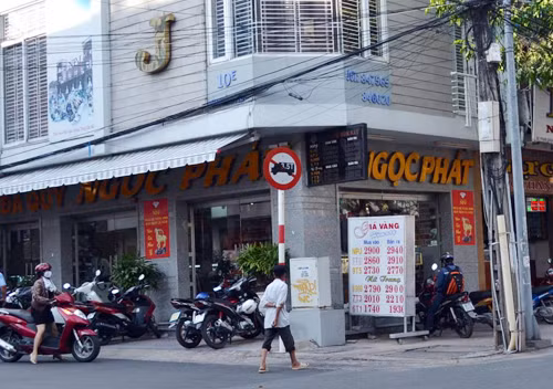 Tiệm vàng Ngọc Phát. Ảnh: Hoàng Trường
