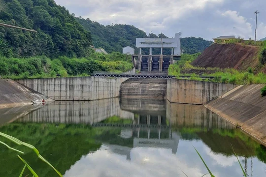 Hồ chứa nước Nặm Cắt (Nguồn: backan.gov.vn)