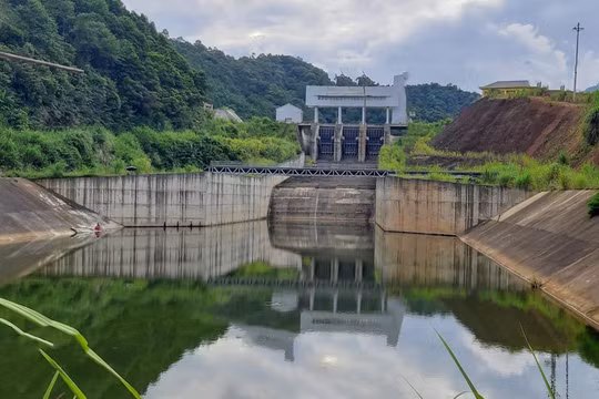 Hồ chứa nước Nặm Cắt (Nguồn: backan.gov.vn)