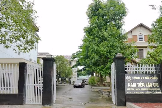 Trụ sở chính của Nam Tiến Group tại Tp Lào Cai (Ảnh: Internet)
