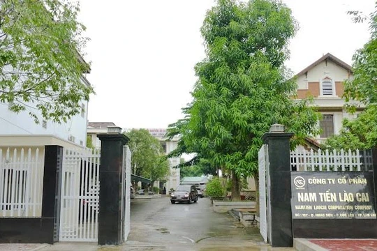 Trụ sở chính của Nam Tiến Group tại Tp Lào Cai (Ảnh: Internet)
