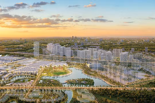 Phối cảnh tổng thể đại đô thị Vinhomes Grand Park (Nguồn: Vinhomes)