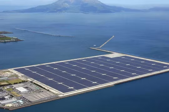 Một dự án điện mặt trời nổi (Ảnh minh họa - Nguồn: Internet)