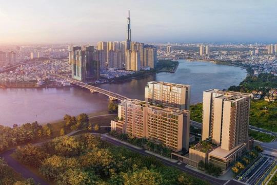 Dự án The River Thủ Thiêm của CII (Ảnh: Internet)