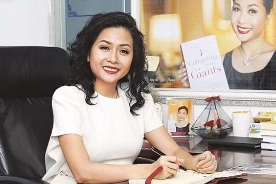 Bà Trần Uyên Phương (Ảnh: Tân Hiệp Phát)