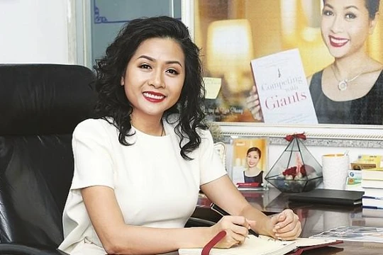 Bà Trần Uyên Phương (Ảnh: Tân Hiệp Phát)