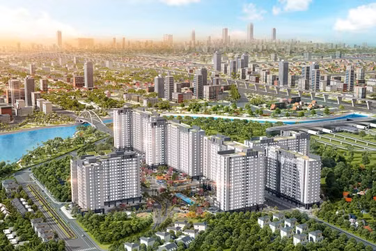 Phối cảnh dự án Picity High Park của Pi Group