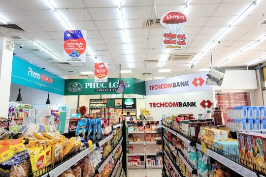 Mô hình mini-mall của VinCommerce (Nguồn: Masan)