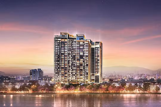 Phối cảnh dự án Heritage West Lake tại khu "đất vàng" 0,9ha bên bờ Hồ Tây