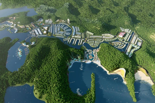 Phối cảnh dự án Cát Bà Amatina của Vinaconex ITC
