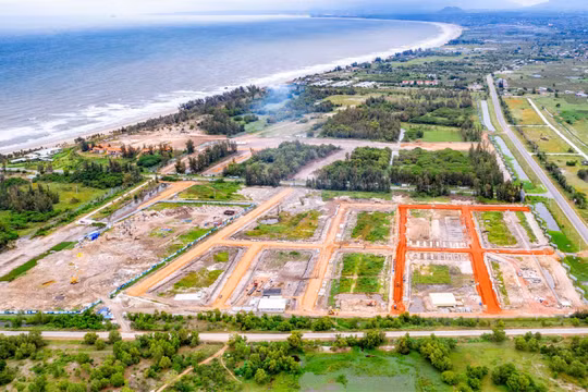 Một phân khu của dự án Thanh Long Bay (Nguồn: Nam Group)