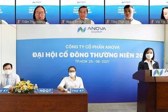 Đại hội cổ đông thường niên 2021 của Anova Corp (Nguồn: Internet) 
