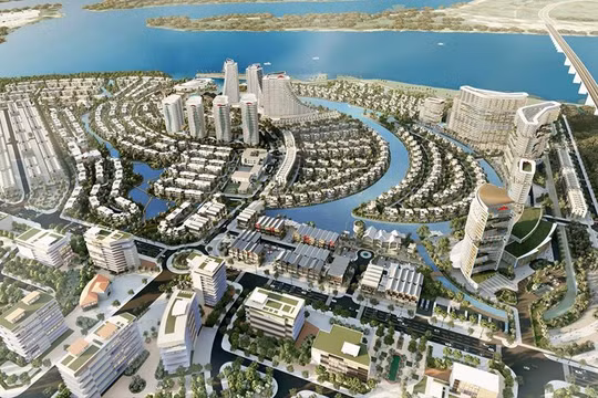 Phối cảnh dự án Khu đô thị du lịch Long Tân (Nguồn: DIG)