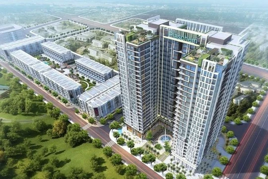 Phối cảnh dự án Bình Minh Garden tại số 93 Đức Giang, Long Biên, Hà Nội của Cen Invest (Nguồn: Internet)