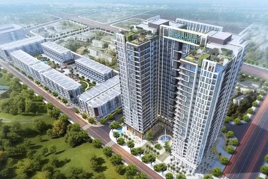 Phối cảnh dự án Bình Minh Garden tại số 93 Đức Giang, Long Biên, Hà Nội của Cen Invest (Nguồn: Internet)