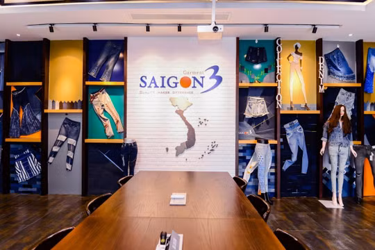 Sài Gòn 3 Group tập trung chính vào 3 lĩnh vực: sản xuất (may mặc), tài chính, bất động sản (Ảnh: SG3 Group)