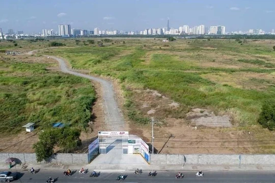 Khu đất 117,4 ha của siêu dự án Khu đô thị Sài Gòn Bình An (Nguồn: Internet)