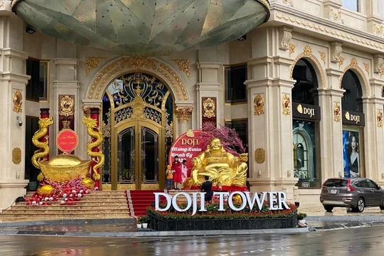 Doji Tower toạ lạc tại số 5 Lê Duẩn, Hà Nội (Nguồn: Internet)