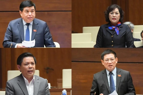 Trách nhiệm và tầm nhìn của 4 vị tư lệnh kinh tế trên diễn đàn QH