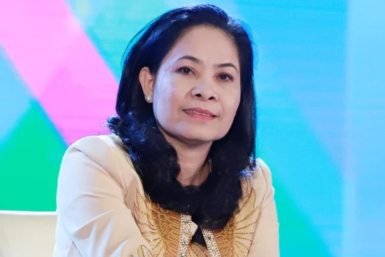 Bà Ninh Thị Bích Thùy - Tổng giám đốc CTCP Thép TVP (Ảnh: tvpsteel.vn)