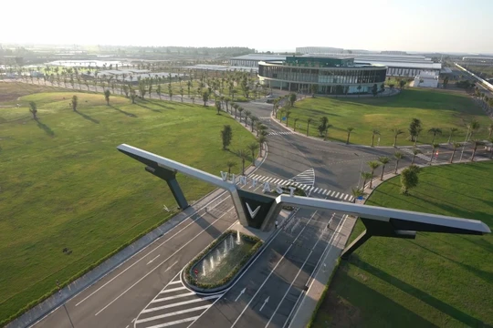 Nhà máy sản xuất ô tô VinFast tại Cát Hải, Hải Phòng (Nguồn: Internet)