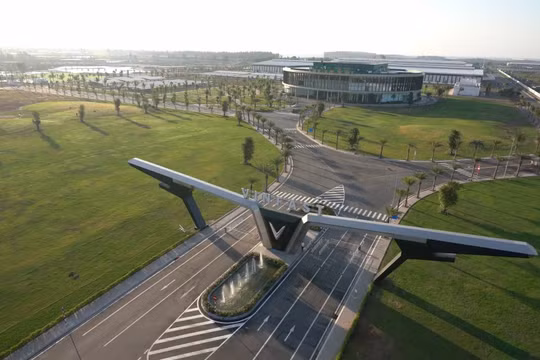 Nhà máy sản xuất ô tô VinFast tại Cát Hải, Hải Phòng (Nguồn: Internet)