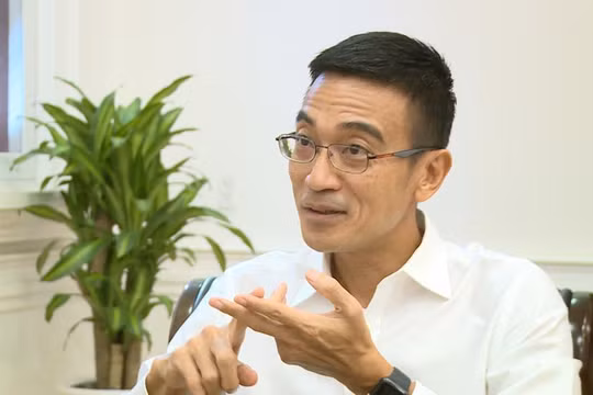 Ông Lê Hải Trà - Tổng giám đốc HoSE (Ảnh chụp màn hình - Nguồn: VTV)