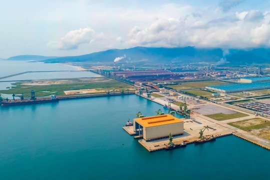 Khu kinh tế Vũng Áng ở thị xã Kỳ Anh (Nguồn: hatinh.gov.vn)