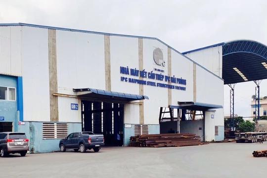 Nhà máy thép kết cấu IPC Hải Phòng (Nguồn: IPC)