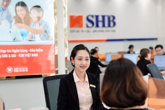 Mã cổ phiếu SHB bất ngờ tăng vọt 6% trong phiên ATC ngày 4/10 (Ảnh: SHB)