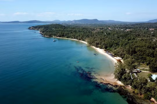 Bãi Dài Phú Quốc nhìn từ trên cao (Ảnh: Internet)