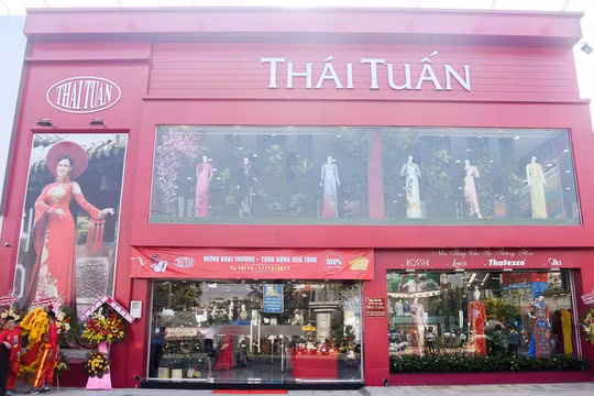 Một showroom của Thái Tuấn (Ảnh: Thái Tuấn Fashion)