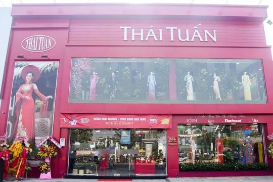 Một showroom của Thái Tuấn (Ảnh: Thái Tuấn Fashion)