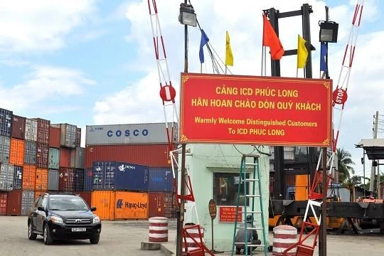 Cảng ICD Phúc Long tại TP. Thủ Đức, TP. HCM (Ảnh: Giang Nam Logistics)