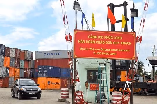 Cảng ICD Phúc Long tại TP. Thủ Đức, TP. HCM (Ảnh: Giang Nam Logistics)