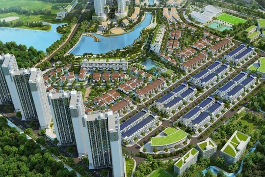 Bộ đôi dự án khu đô thị tại xã Hưng Hòa, Tp. Vinh, tỉnh Nghệ An có tổng diện tích 182,7ha (Ảnh minh họa - Nguồn: ecoparkvinh.com)