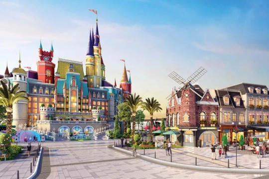 Phối cảnh dự án Khu du lịch Ngân Hiệp 1 - Hồ Tràm (Nguồn: Internet)