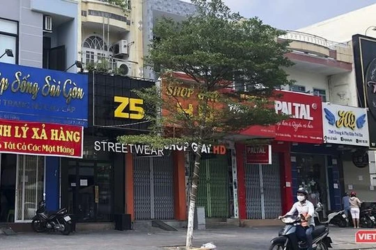 Nhiều cửa hàng phải đóng cửa vì đại dịch Covid-19 (Ảnh minh họa)