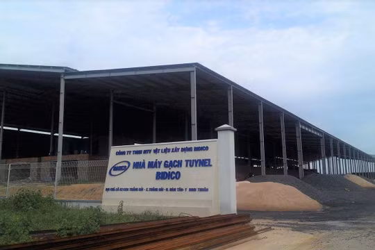 Nhà máy gạch tuynel Bidico tại Bình Thuận (Nguồn: Internet)