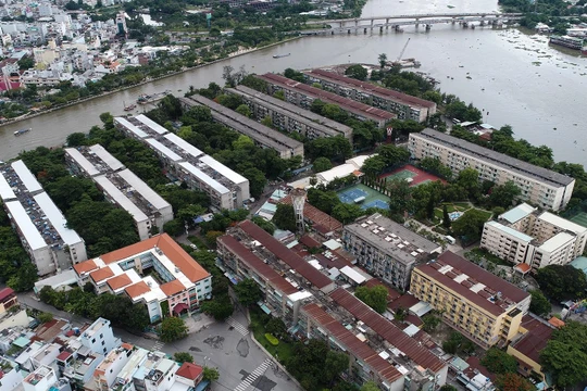 Cư xá Thanh Đa (phường 27, quận Bình Thạnh, TP. HCM) nằm ở bán đảo Thanh Đa có tổng diện tích 2 khu khoảng 36ha