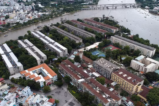 Cư xá Thanh Đa (phường 27, quận Bình Thạnh, TP. HCM) nằm ở bán đảo Thanh Đa có tổng diện tích 2 khu khoảng 36ha