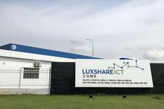 Một nhà máy của Luxshare Việt Nam tại Bắc Giang (Nguồn: Internet)