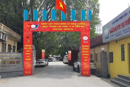Khu đất tại 175 Nguyễn Thái Học do Công ty TNHH MTV In Tiến Bộ quản lý (Nguồn: Internet)